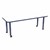 Shapes Accent Series Rectangle Collaborative Table w/ Whiteboard Top & Casters (24" W x 60" L)