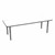 Shapes Accent Series Rectangle Collaborative Table w/ Whiteboard Top & Glides (30" W x72" L) - North Sea