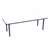 Shapes Accent Series Rectangle Collaborative Table w/ Whiteboard Top & Glides (30" W x72" L) - Navy