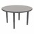 Shapes Accent Series Round Collaborative Table w/ Glides (36" Diameter) - Cosmic Strandz Top