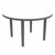 Shapes Accent Series Round Collaborative Table w/ Whiteboard Top & Glides (36" Diameter) - North Sea