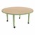 Shapes Accent Series Round Collaborative Table w/ Casters (46" Diameter)