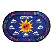 Sunny Days Alphabet Rug