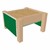 Children's Sand Table - Green & Latte (46" L x 46" W x 28" H)