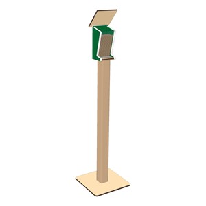 Bird Feeder w/ Post & Portable Base