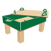 Schoolyard Children's Small Nature Table w/ Lid