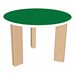 Indoor/Outdoor Round Childrens Table - Green (24" D x 16" H)