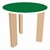 Indoor/Outdoor Round Childrens Table - Green (24" D x 20" H)