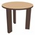 Indoor/Outdoor Round Childrens Table - Chocolate (24" D x 20" H)