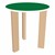 Indoor/Outdoor Round Children's Table - Green (36" D x 24" H)