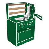 Mud Kitchen Sink w/ Recirculating Pump