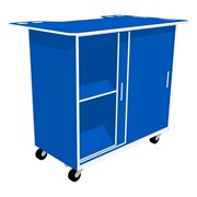 Schoolyard Outdoor Mobile Storage Cart