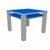 Schoolyard Indoor/Outdoor Children's Craft Table (32" L x 32" W x 24" H) - Blue/Slate