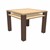Schoolyard Indoor/Outdoor Children's Craft Table (32" L x 32" W x 24" H) - Latte/Chocolate