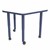 Shapes Accent Series Trapezoid Collaborative Table w/ Whiteboard Top & Casters