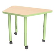 Accent Series Preschool Trapezoid Collaborative Table