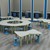 Shapes Accent Series Trapezoid Collaborative Tables