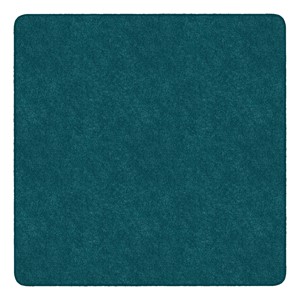 Healthy Living Solid Color Rug - Square (6' W x 6' L) - Marine Blue
