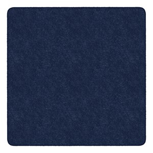 Healthy Living Solid Color Rug - Square (6' W x 6' L) - Navy