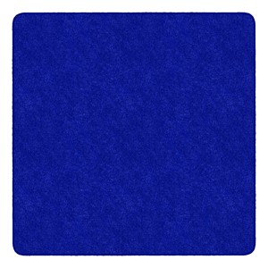 Healthy Living Solid Color Rug - Square (6' W x 6' L) - Royal Blue