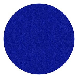 Healthy Living Solid Color Rug - Round (6' Diameter) - Royal Blue