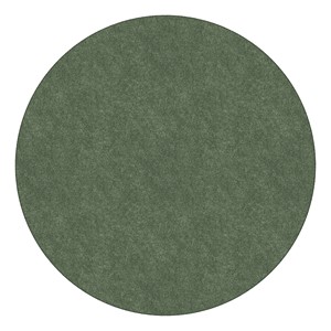 Healthy Living Solid Color Rug - Round (6' Diameter) - Sage Green