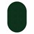 Healthy Living Solid Color Rug - Oval (7' 6" W x 12' L) - Emerald Green