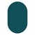 Healthy Living Solid Color Rug - Oval (7' 6" W x 12' L) - Marine Blue