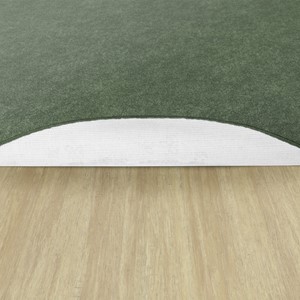 Healthy Living Solid Color Rug - Backing