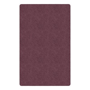 Healthy Living Solid Color Rug - Rectangle (12' W x 18' L) - Plum