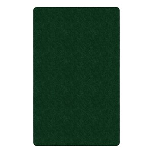 Healthy Living Solid Color Rug - Rectangle (12' W x 18' L) - Emerald Green