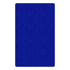 Healthy Living Solid Color Rug - Rectangle (12' W x 18' L) - Royal Blue