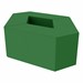 Foam Soft Seating Set - Diamond Pack 16" Seat Height (Set of Two V-Shape) - Green