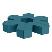 Foam Soft Seating Set - Single Height Asterisk Shape