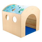 Ocean Reading Haven w/ Floor Mat