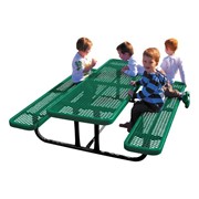 Rectangle Portable Preschool Outdoor Table