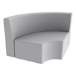 Shapes Series Vinyl Structured Soft Seating - 12" H Quarter Round