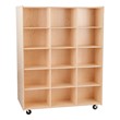 30-Opening Double-Sided Cubby Unit