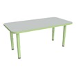 Accent Series Preschool Rectangle Collaborative Table (24" W x 48" L)
