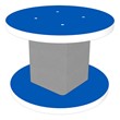 Schoolyard Indoor/Outdoor Children's Stool (12" H)