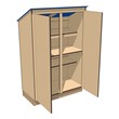 Schoolyard Outdoor Storage Cabinet