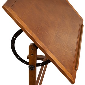 Vintage Drafting Table (42" W x 30" D)  - Detail