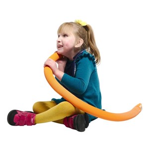 Vibrating Snake, Ridged, Orange, 49"L, 2-Speed Vibrating Snake, Ridged, Orange, 49"L, 2-Speed