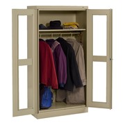 Wardrobe Cabinet w/ Clear Doors