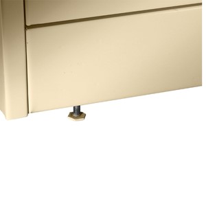 Deluxe Combination Cabinet - levelers