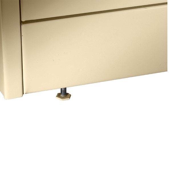 Deluxe Combination Cabinet - levelers