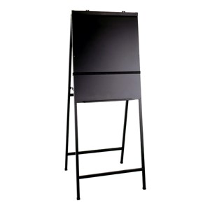 A-Frame Easel - Non-Folding (Black Aluminum)
