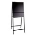 A-Frame Easel - Non-Folding (Black Aluminum)