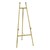 Baroque Display Easel - Brass Finish