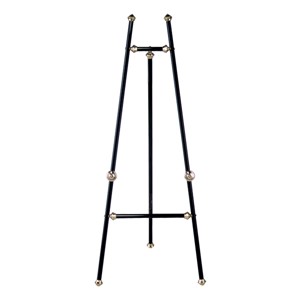Baroque Display Easel - Black Finish